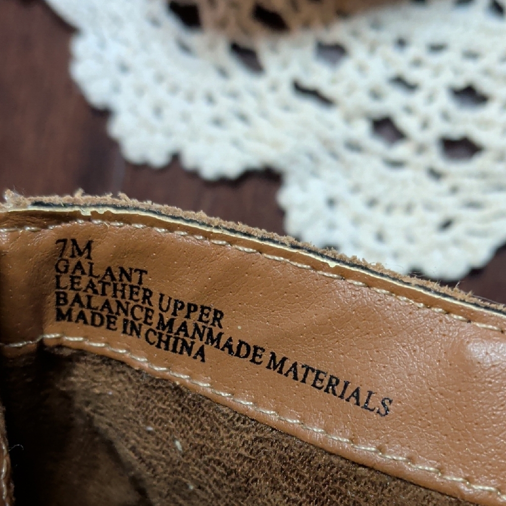 Apri By Italian Shoemakers Suede Buckle Ankle Booties in Tan - Picture 11 of 11